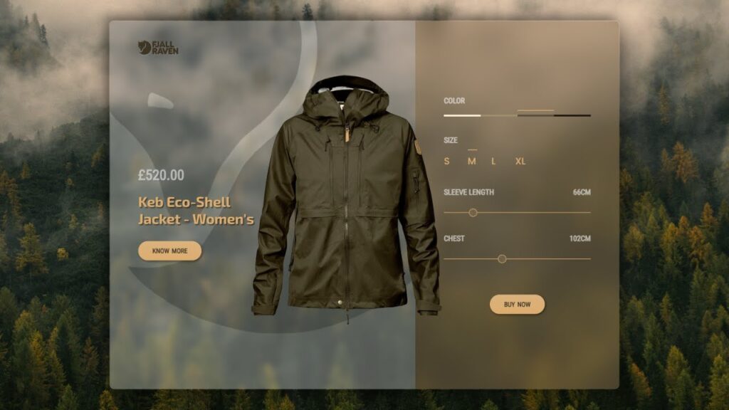 SUPER CREATIVE! Stunning Animated Product Page Using HTML CSS & GSAP