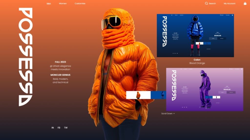 Modern Creative Landing Page Using GSAP!